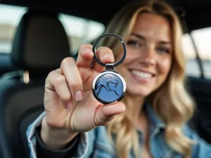 Portachiavi Auto Coach Acciaio Stile Pro